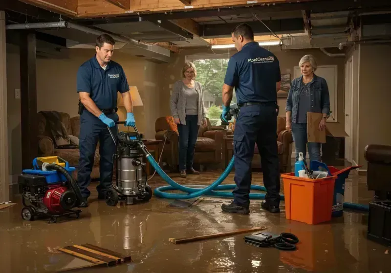 Basement Water Extraction and Removal Techniques process in McChord Air Force Base, WA